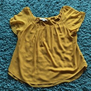 Forever 21 Mustard Top